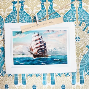 Custom Sailor Art Print